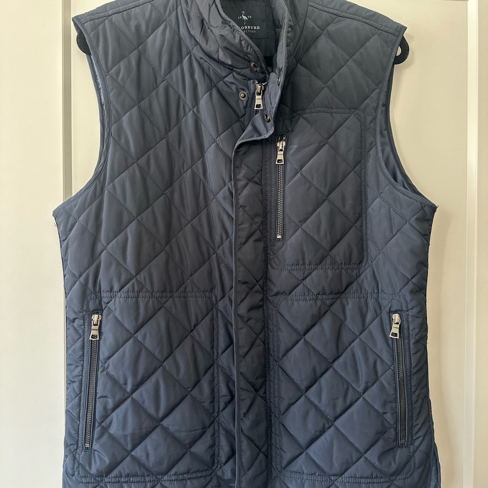 Tailorbyrd Quilted Charcoal Vest